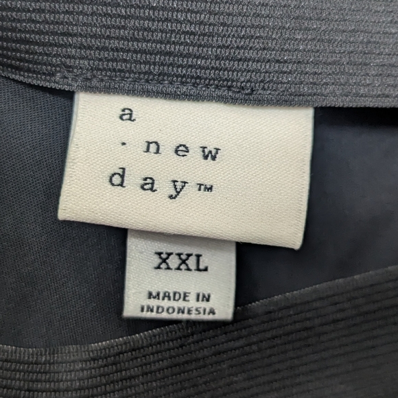 A New Day Black Maxi Slip Skirt - Picture 3 of 5